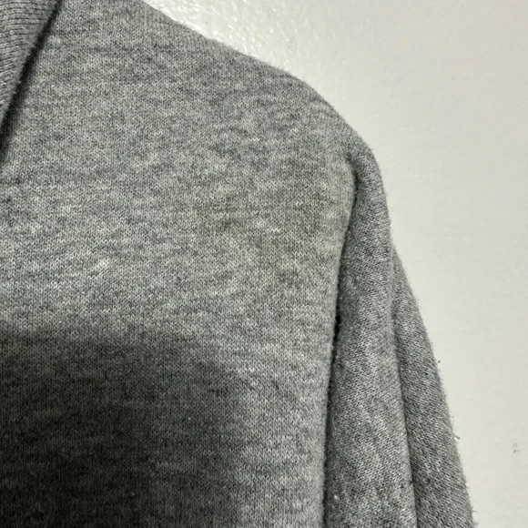 Nike Women's Phoenix Fleece oversized pullover Gray Hoodie - Picture 3 of 6